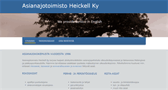 Desktop Screenshot of heickell.com